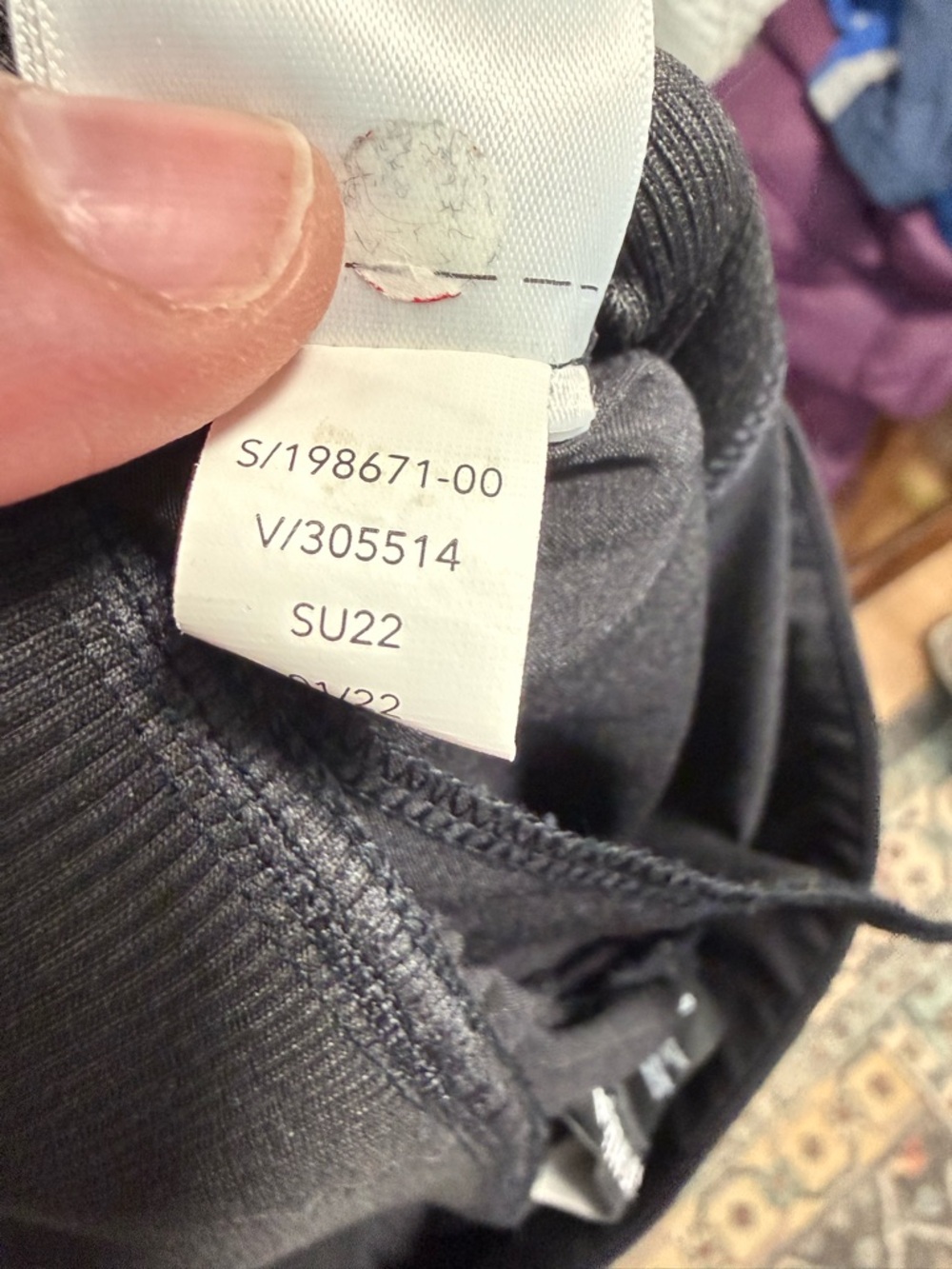 Athleta Trekkie pants black size 6 - Picture 4 of 4